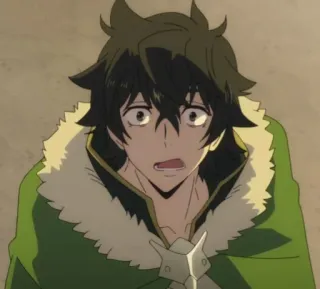 ❤️‍🔥 336a805d Naofumi Iwatani The Rising of the Shield Hero Anime, Manga, Shield Hero, Naofumi, Iwatani, Personnage, Fantasy whatsapp sticker