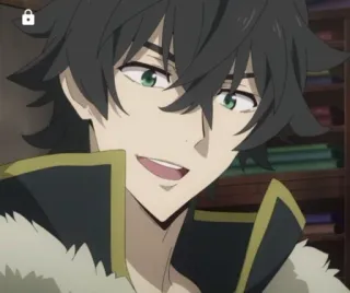 ❤️‍🔥 3a2fdbb1 Naofumi Iwatani The Rising of the Shield Hero Anime, Personnage, Fantasy, Shield Hero, Naofumi, Rising of the Shield Hero whatsapp sticker