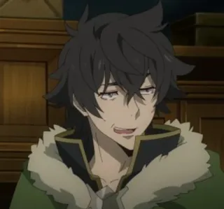 ❤️‍🔥 4fae9645 Naofumi Iwatani The Rising of the Shield Hero Anime, Fantaisie, Personnage, Isekai whatsapp sticker