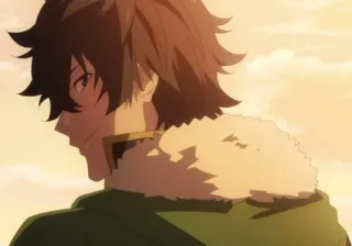 ❤️‍🔥 705d15c1 Naofumi Iwatani The Rising of the Shield Hero Anime, Personnage, Manga, Fantaisie whatsapp sticker