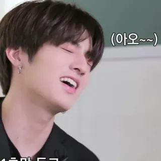 😫 1ac48df9  (아오~~) Koreaans, Man, Persoon, Expressie telegram sticker