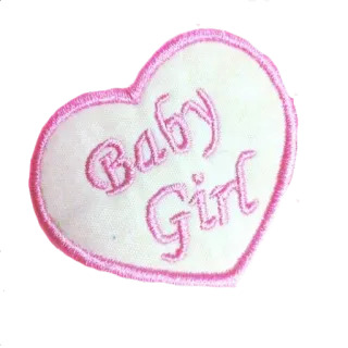 ❤ 1270abeb Baby Girl baby, girl, heart, pink, cute telegram sticker