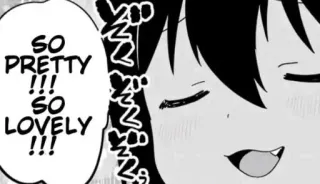 🥴 0cbc142f SO PRETTY !!! SO LOVELY !!! Манга, Аниме, Милый, Красивый, Прелестный telegram sticker