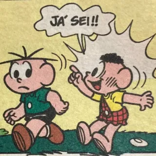 💡 165f5519 JA' SEI!! Cartoon, Comic, Sprechblase telegram sticker