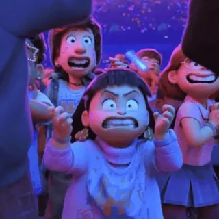 🙏 316cc785 애니메이션, 만화, 팬, 흥분, 군중, 영화 telegram sticker