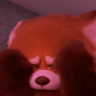 😱 b27835ea 레서판다, 동물, 만화, 슬픈, 우는 telegram sticker