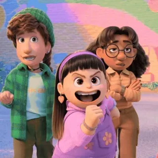 🙏 d647ed70 Turning Red 애니메이션, 영화, 캐릭터, 메이의 새빨간 비밀, 친구, 픽사, 디즈니 telegram sticker