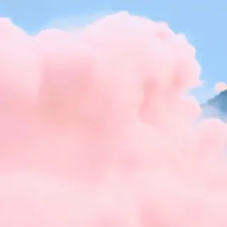 😙 447243a2 nubes, cielo, rosa, naturaleza, clima telegram sticker