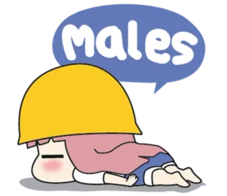 😐 071cf697 males Dibujo animado, Género, Estereotipo, Divertido, Personaje whatsapp sticker