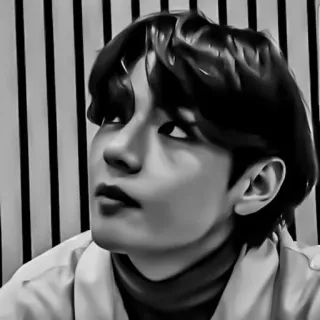 🖇 7d714928 V K-pop, BTS, V, Taehyung, ca sĩ, thần tượng telegram sticker