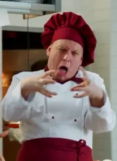 🩸 3c3af793 chef, cuisinier, nourriture, cuisine telegram sticker