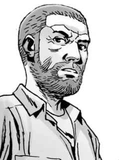 😒 5594b3f4 pria, komik, wajah, potret telegram sticker