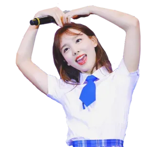 ❤️ 28ac0b06 mujer, cantante, K-pop, gesto de corazón, ídolo, celebridad whatsapp sticker