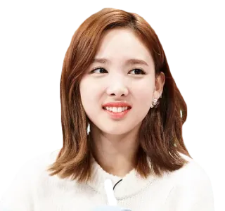 😏 49193b51 Nayeon Nayeon, Twice, K-pop, cantante, ídolo, femenina, celebridad, asiática whatsapp sticker