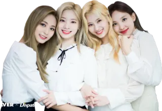 🤝 6dfe5da5 mujeres, grupo, K-pop, ídolos, amigos, sonrisa whatsapp sticker