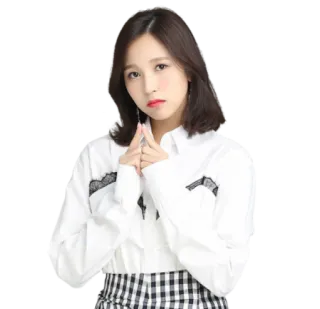 😶 78c9a6b3 mujer, chica, persona, retrato, moda, estilo, femenina whatsapp sticker