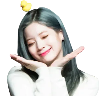 🤗 90200501 Dahyun kpop, twice, dahyun, linda, pato, idol, sonrisa whatsapp sticker