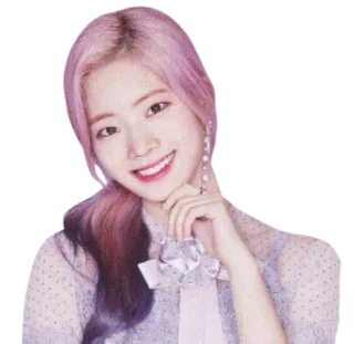 😁 98033723 Dahyun Dahyun, Twice, K-pop, cantante, idol, retrato, mujer whatsapp sticker