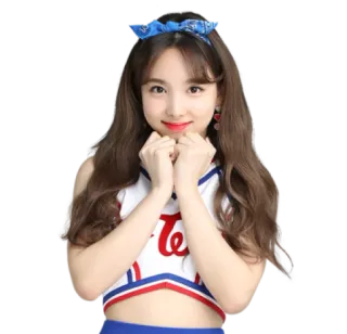 🙂 a5f6cf0a TWICE k-pop, grupo de chicas, Twice, Nayeon, Idol, música, entretenimiento whatsapp sticker