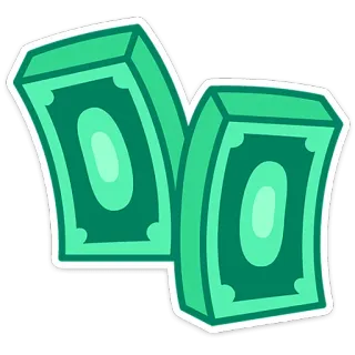 ⭐ 740f13ca uang, tunai, kekayaan, keuangan, mata uang, uang kertas, dolar, ekonomi telegram sticker