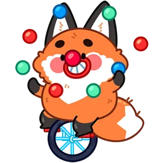 Лис Твигги | @Premium_Emojis_Telegram whatsapp stickers