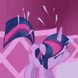 ❤️ bb61d623 Twilight Sparkle My Little Pony Pony, Cartoon, Tier, Magie, Freundschaft, animiert whatsapp sticker