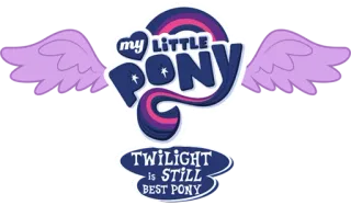🌟 c44a1b0f Twilight Sparkle My Little Pony TWILIGHT IS STILL BEST PONY มายลิตเติ้ลโพนี่, โพนี่, ทไวไลท์สปาร์เคิล, การ์ตูน, โพนี่ที่ดีที่สุด telegram sticker