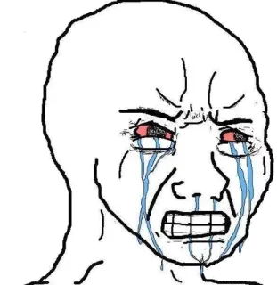 😭 f4a65745 Meme, Marah, Kesal, Menangis telegram sticker