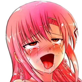 😍 32c9a495 は〜う Anime, Meme, Ekspresi wajah, Kartun telegram sticker