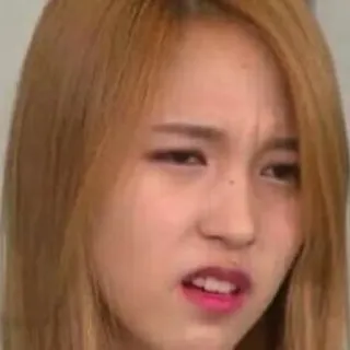 😒 69047e92 Gesichtsausdruck, Frau, Person, Nahaufnahme, unsicher, zweifelhaft, skeptisch telegram sticker