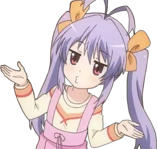 😗 07dc397e Аниме, Девочка, Мультфильм, Милый, Пожимает плечами, Смущенный, Вопрос whatsapp sticker