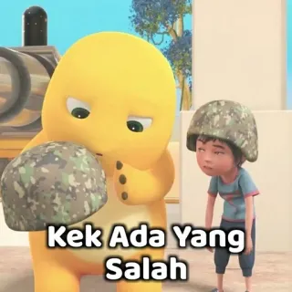 ❓ 4b583035 Kek Ada Yang Salah telegram sticker
