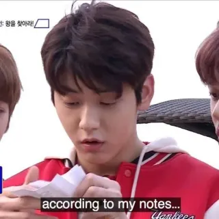 🪄 2f0e2b7d according to my notes... pessoa, notas, rosto, homem, retrato whatsapp sticker