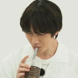 🌸 282c913b 男, 飲む, 飲み物, コーヒー, アイスコーヒー telegram sticker