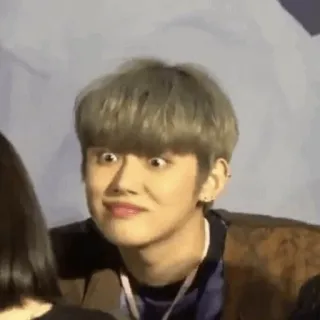 🌸 e81b01ab 人, 面白い顔, KPOP, 表情, ミーム telegram sticker