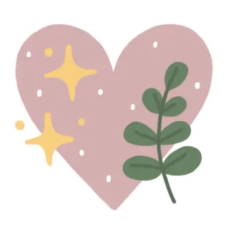 💖 8f666212 หัวใจ, ต้นไม้, ดาว, สติกเกอร์, น่ารัก, โรแมนติก, ธรรมชาติ telegram sticker