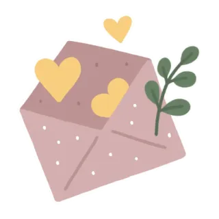 💌 d016fe1a ซองจดหมาย, จดหมาย, หัวใจ, ความรัก, ไปรษณีย์, โรแมนติก telegram sticker