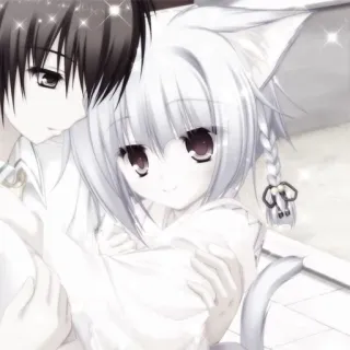 😍 90932ff9 Anime, Katmeisje, Manga, Kawaii telegram sticker