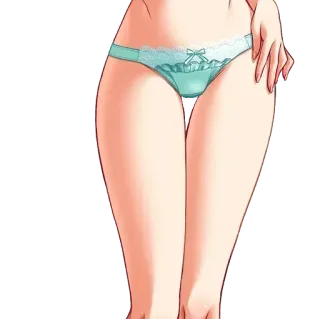 🤭 1a0de864 Dessous, Unterwäsche, Cartoon telegram sticker