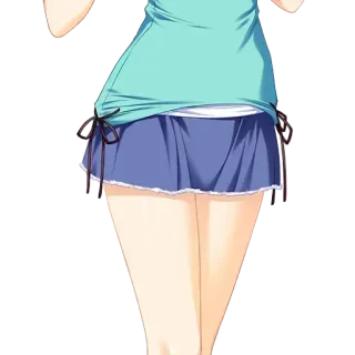 🤗 2ae417dc Anime, Rock, Beine, Süß, Mädchen, Körper telegram sticker