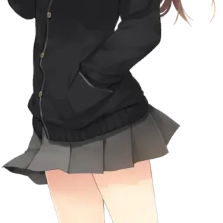 😬 5a841a8b Anime, Rock, Mädchen, Schuluniform telegram sticker