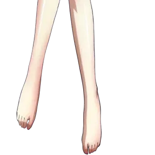 🤒 5d367f89 Füße, Beine, Anime, Digitale Kunst telegram sticker