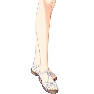 🤗 948fd3ff beine, sandalen, füße, weiße sandalen, knöchel, mode telegram sticker