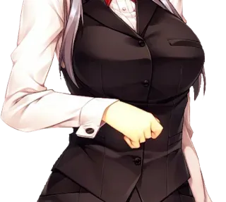 😠 aab5fc0b Anime, Illustration, üppig, Weste, Festliche Kleidung telegram sticker