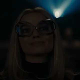 😄 f1f45ead 女性, メガネ, ブロンドヘア, ポートレート, 映画, 女優 telegram sticker