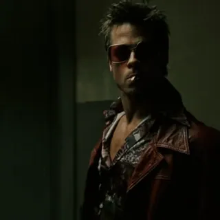 Tyler Durden X Patrick Bateman v2 :: @fStikBot telegram stickers