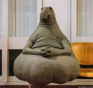 🤔 d12b5648 печать, скульптура, животное, искусство, статуя telegram sticker