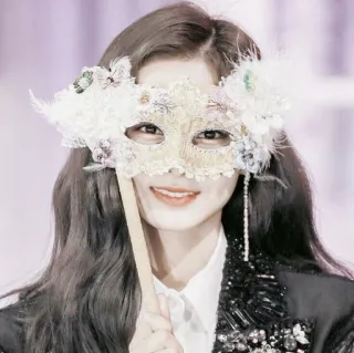 🖱 03bc25a8 kobieta, maska, maskarada, portret, piękna, impreza, elegancki telegram sticker