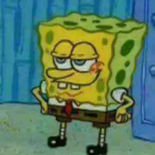 🏃 ecc8db8c Spongebob Spongebob Squarepants spongebob, bob esponja, dibujos animados, nickelodeon whatsapp sticker