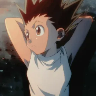 🍺 23723daf Gon Freecss Hunter x Hunter anime, gon freecss, hunter x hunter, manga, boy, cartoon telegram sticker